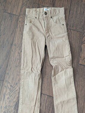 Gymboree Classic Fit Corduroy Pants Size 7 Tan